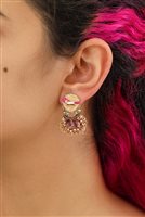 Pendientes Ayala Bar Mujer Plum Wine in Aleación de Metal Cristallo H2389 - H2389